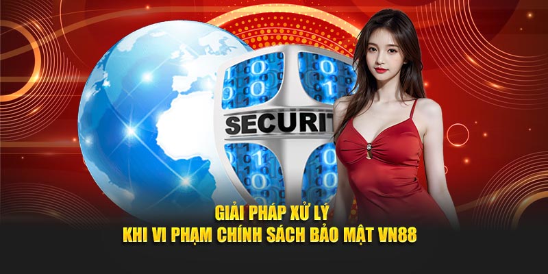 Giải pháp xử lý khi vi phạm chính sách bảo mật VN88